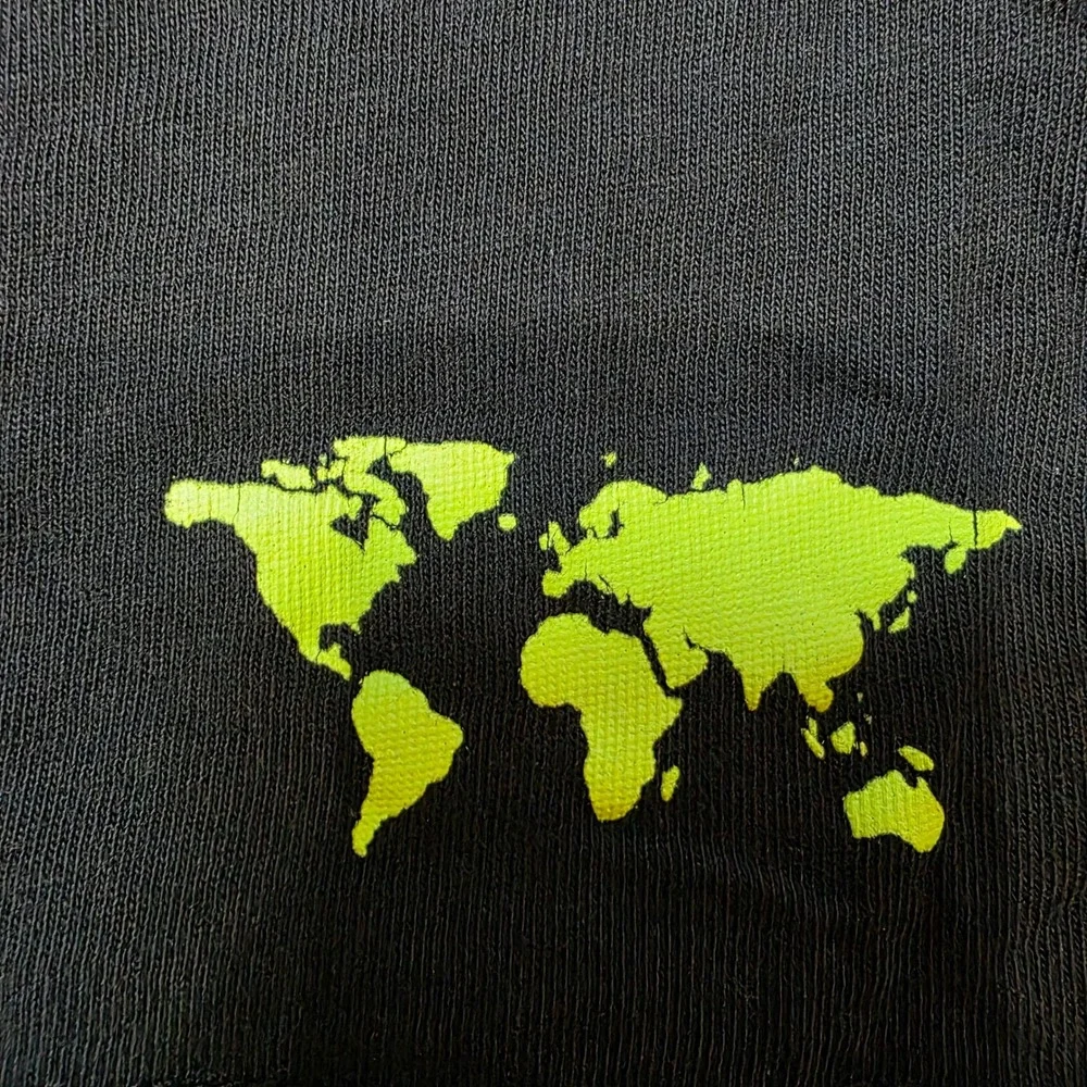 Nike The Nike Tee Mens T-Shirt Black Graphic Back Patch Short Sleeve Casual Sz M